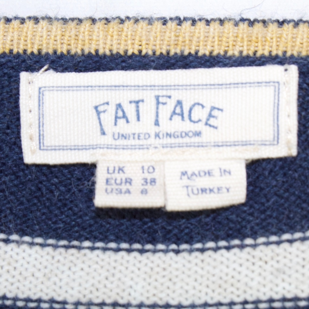 Fat Face Pullover Sweater Dress Long Sleeve Size 6 - Picture 6 of 8